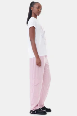 GANNI Små Gaver | Plus Size Klær<Basic Jersey Cocktail Relaxed-T-skjorte BrightWhite