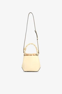 GANNI Crossbody Vesker | Håndvesker<Beige Bou Bucket Bag YellowCream