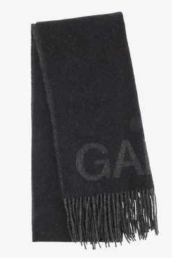 GANNI Vintertilbehør | Skjerf<Fringed-skjerf Black