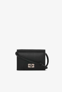 GANNI Lommebøker | Mini Vesker<Bou On Strap-lommebok Black
