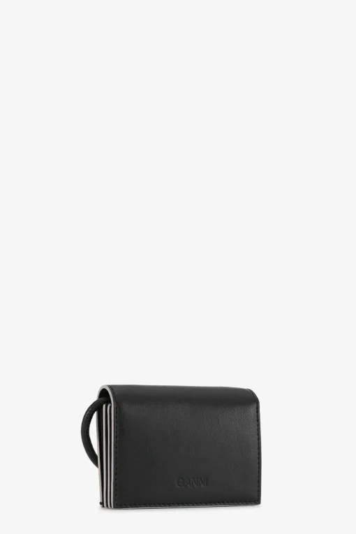 GANNI Lommebøker | Mini Vesker<Bou On Strap-lommebok Black