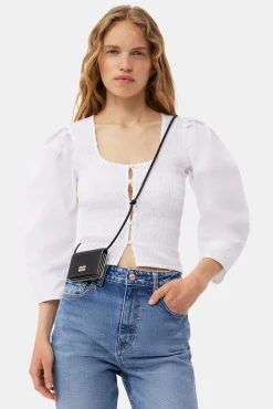 GANNI Lommebøker | Mini Vesker<Bou On Strap-lommebok Black