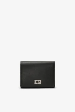 GANNI Lommebøker | Små Gaver<Bou Trifold-lommebok Black