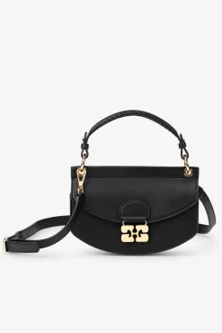 GANNI Små Gaver | Crossbody Vesker<Mini Top Handle Apo-G-veske Black