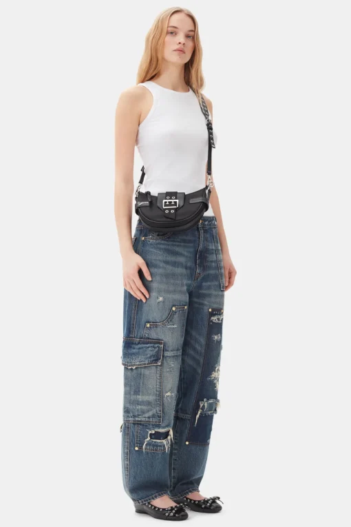 GANNI Skuldervesker | Ganni Exclusives<Small Bucky Crossbody-veske Black