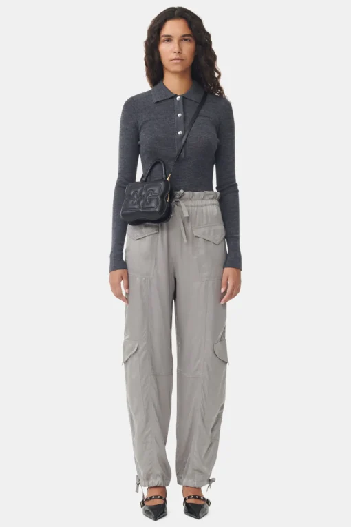 GANNI Mini Vesker | Crossbody Vesker<Small Butterfly Crossbody-veske Black