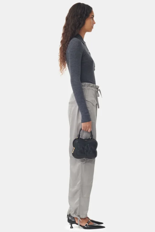 GANNI Mini Vesker | Crossbody Vesker<Small Butterfly Crossbody-veske Black