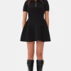 GANNI Kjoler<Sparkle Mini-kjole Black