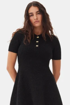 GANNI Kjoler<Sparkle Mini-kjole Black