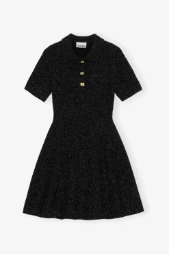 GANNI Kjoler<Sparkle Mini-kjole Black