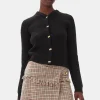 GANNI Strikkeplagg<Sparkle-cardigan Black