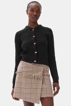 GANNI Strikkeplagg<Sparkle-cardigan Black