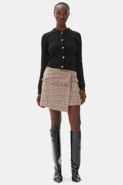 GANNI Strikkeplagg<Sparkle-cardigan Black