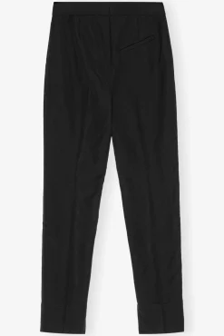 GANNI Dresstoff | Sett<Suiting-bukse Black