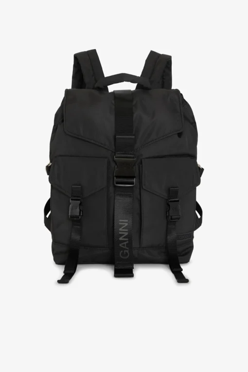 GANNI Ryggsekker | Ganni Exclusives<Tech-ryggsekk Black