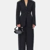 GANNI Plus Size Klær | Ganni Exclusives<Tweed Suiting-blazer Black