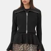 GANNI Ganni Exclusives | Kåper & Jakker<Zip-vest Black