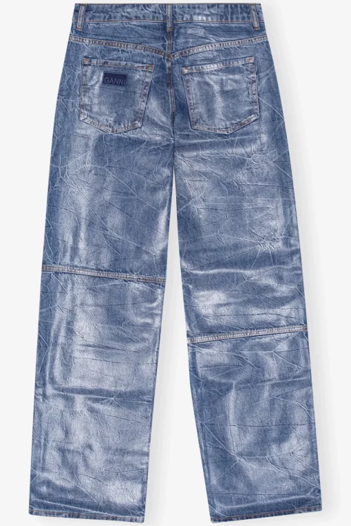 GANNI Sett | Jeans<Blue Foil Izey-jeans MidBlueStone