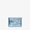 GANNI Små Gaver | Ganni Exclusives<Blue Metallic Bou-kortholder BlueCuracao