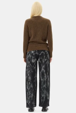 GANNI Trending Now | Strikkeplagg<Brown-genser RainDrum