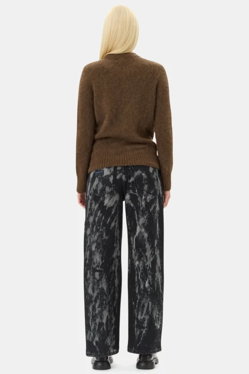 GANNI Trending Now | Strikkeplagg<Brown-genser RainDrum