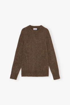 GANNI Trending Now | Strikkeplagg<Brown-genser RainDrum