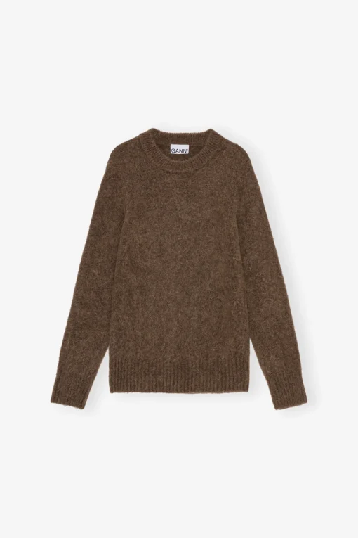 GANNI Trending Now | Strikkeplagg<Brown-genser RainDrum
