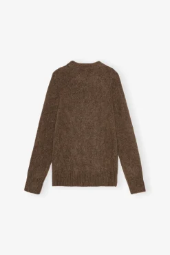 GANNI Trending Now | Strikkeplagg<Brown-genser RainDrum