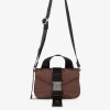 GANNI Mini Vesker | Crossbody Vesker<Burgundy Tech Mini Satchel-veske ChocolateFondant
