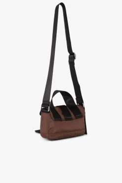GANNI Mini Vesker | Crossbody Vesker<Burgundy Tech Mini Satchel-veske ChocolateFondant
