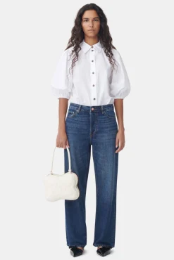 GANNI Jeans | Denimklær<Dark Blue Izey-jeans DarkBlueVintage