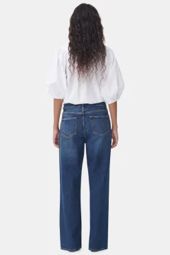 GANNI Jeans | Denimklær<Dark Blue Izey-jeans DarkBlueVintage