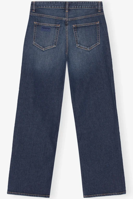 GANNI Jeans | Denimklær<Dark Blue Izey-jeans DarkBlueVintage