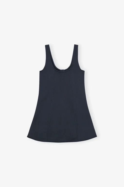 GANNI Ganni Exclusives | Sett<Dark Blue Mini-kjole SkyCaptain