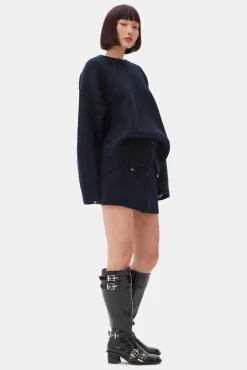 GANNI Sett | Skjørt<Dark Blue Mini-skjørt SkyCaptain