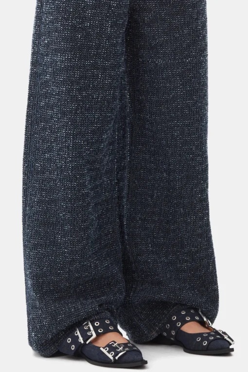 GANNI Sko | Ballerinasko<Denim Feminine Buckle-ballerinasko DarkNavy
