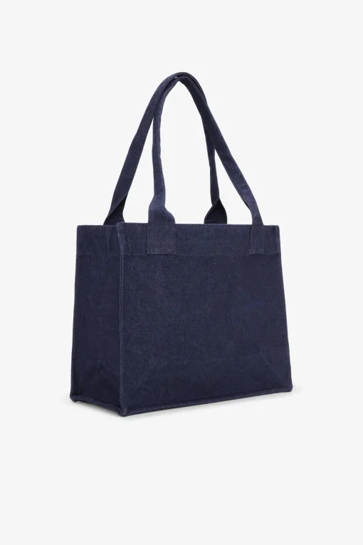 GANNI Skuldervesker | Tote-vesker<Denim Large Tote-veske DarkNavy
