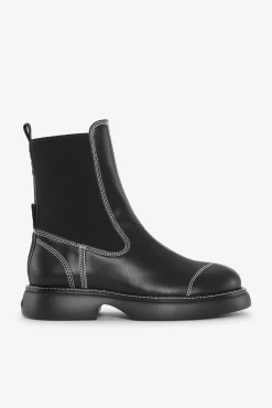 GANNI Sko | Boots<EVA Everyday Mid Chelsea Boots Black
