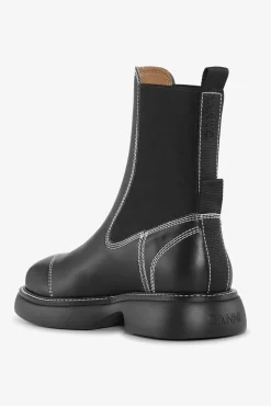 GANNI Sko | Boots<EVA Everyday Mid Chelsea Boots Black