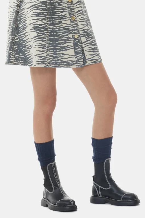 GANNI Sko | Boots<EVA Everyday Mid Chelsea Boots Black