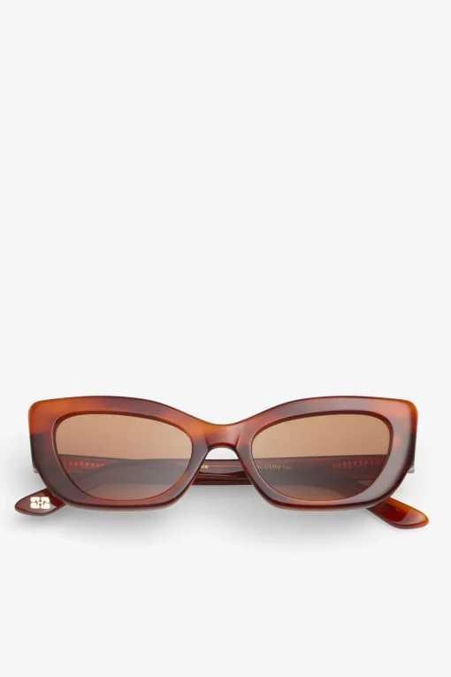 GANNI Solbriller<x Ace & Tate Tiger's Eye Sadie-solbriller Tiger'sEye