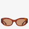 GANNI Solbriller<x Ace & Tate Tiger's Eye Dakota-solbriller Tiger'sEye