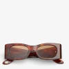 GANNI Solbriller<x Ace & Tate Tiger's Eye Kayla-solbriller Tiger'sEye
