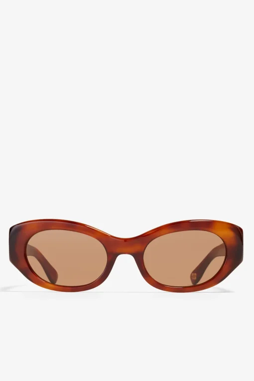 GANNI Solbriller<x Ace & Tate Tiger's Eye Dakota-solbriller Tiger'sEye