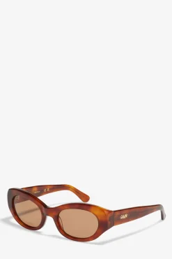 GANNI Solbriller<x Ace & Tate Tiger's Eye Dakota-solbriller Tiger'sEye