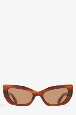GANNI Solbriller<x Ace & Tate Tiger's Eye Sadie-solbriller Tiger'sEye