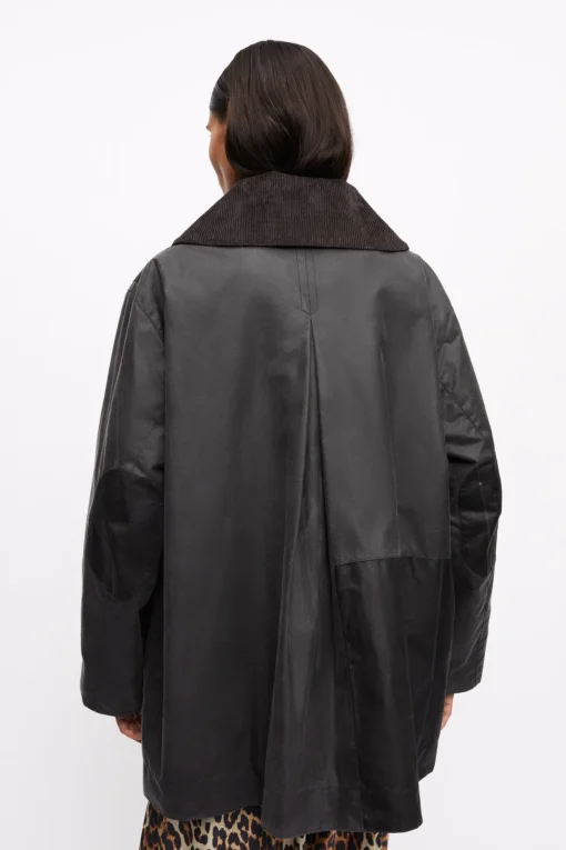 GANNI Kåper & Jakker<x Barbour Waxed-duffelcoat Phantom