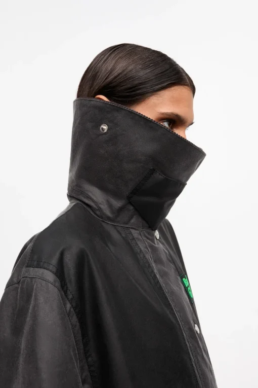 GANNI Kåper & Jakker<x Barbour Waxed-duffelcoat Phantom