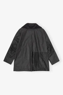 GANNI Kåper & Jakker<x Barbour Waxed-duffelcoat Phantom