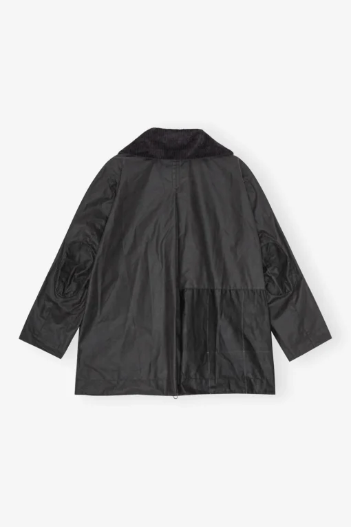 GANNI Kåper & Jakker<x Barbour Waxed-duffelcoat Phantom